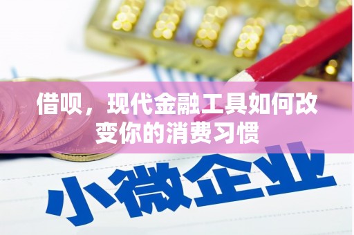 献县借呗，现代金融工具如何改变你的消费习惯