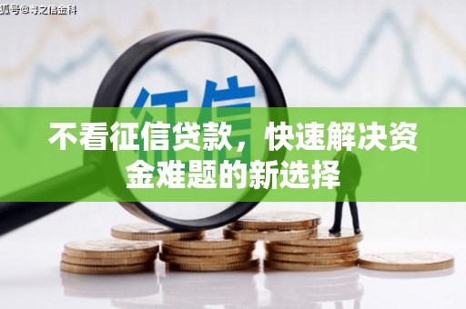 献县不看征信贷款，快速解决资金难题的新选择