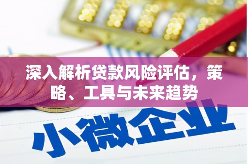 献县深入解析贷款风险评估，策略、工具与未来趋势