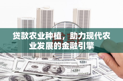 献县贷款农业种植，助力现代农业发展的金融引擎