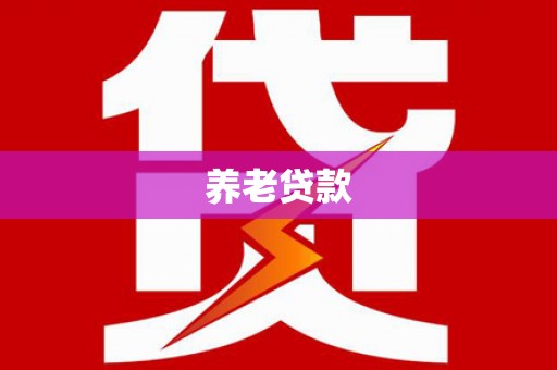 献县养老贷款